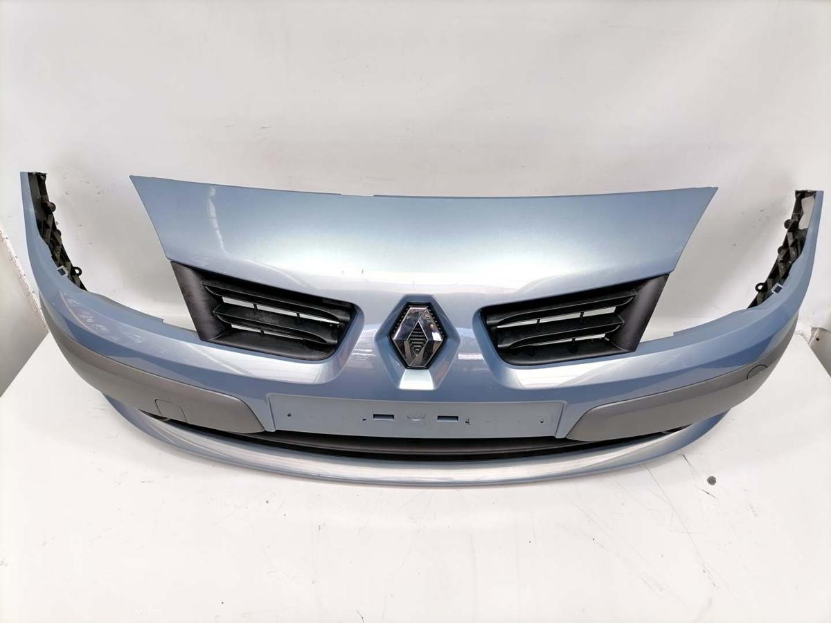 Renault Scenic 2 original Stoßstange Stossfänger vorn Blue Thunderstorm Ted47 Facelift Bj.2006